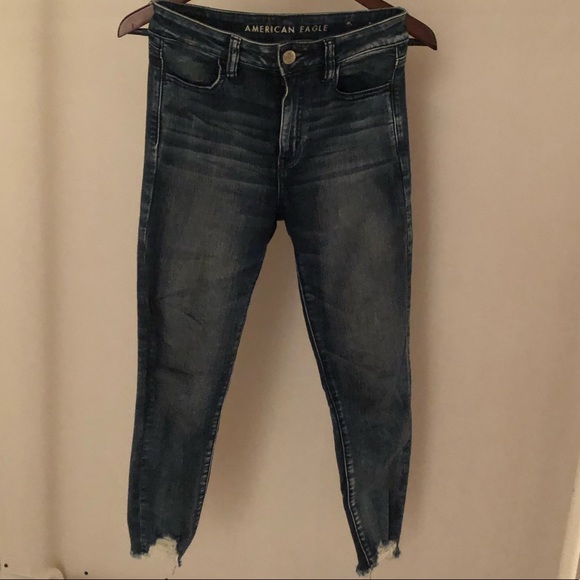 High rise jeans